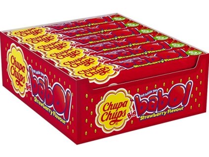 chupa chups strawberry 27,6g karton 10ks nejkafe cz