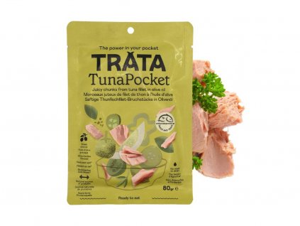 trata kousky tunaka v olivovem oleji 80 g