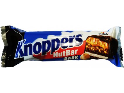 knoppers nut bar dark 40g nejkafe cz