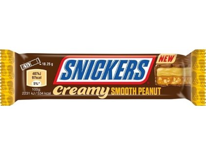 mars snickers creamy smooth peanut 36,5g nejkafe cz75g nejkafe cz