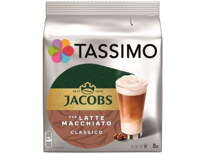 Tassimo Latte Macchiato 16 kapslí (8 nápojů)
