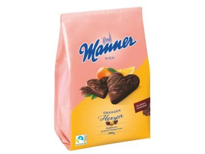 manner orangen herzen 300g