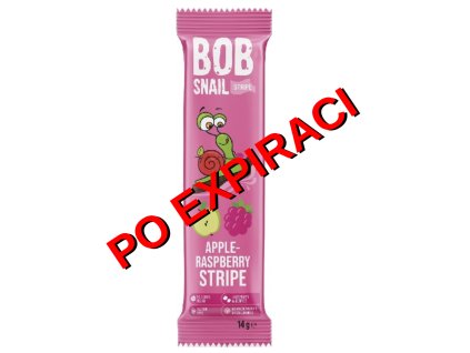 Šnek BOB ovocný plátek jablko-malina PO EXPIRACE 14 g