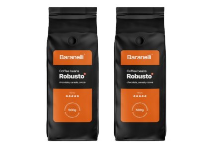 Baranelli Robusto 2 x 500g nejkafe.cz