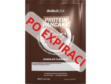 BioTech USA Protein Pancake čokoláda PO EXPIRACI 40 g