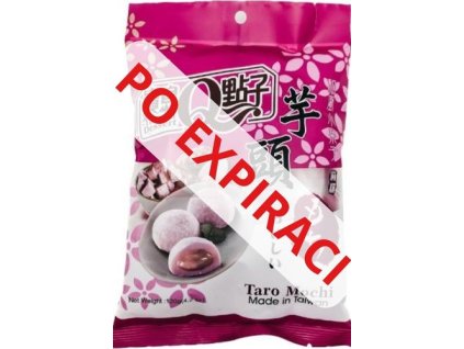 Qmochi Japonské Koláčky s taro příchutí PO EXPIRACI 120 g
