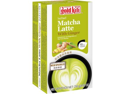 Gold Kili Instant Matcha latte se zázvorem 250g
