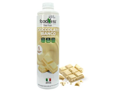 Foodness Bílá Čokoláda profesionální filling 1 kg