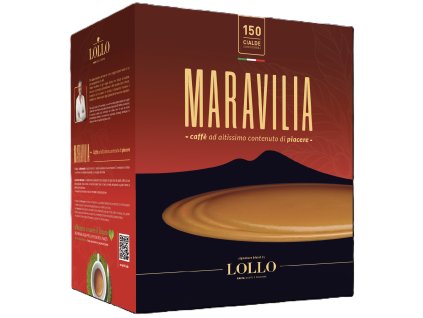 Kávové E.S.E. pody Lollo Caffé Maravilia 150 ks