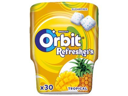 Wrigley's Orbit Refreshers Tropical dražé dóza 67g