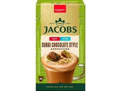 Jacobs Cappuccino Dubai Chocolate Style 8 x 15 g