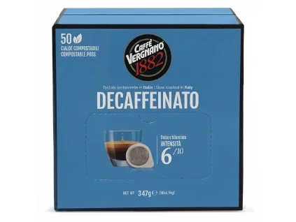 Vergnano Espresso Decaffeinato Bezkofeinové E.S.E. pody 50 ks