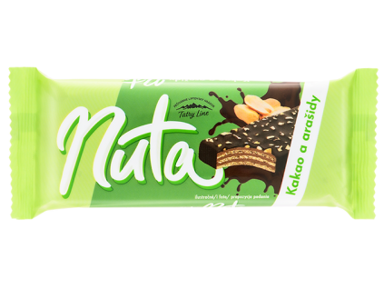 Nuta oplatka s arašídy 55 g