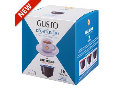 capsule gusto decaffeinato