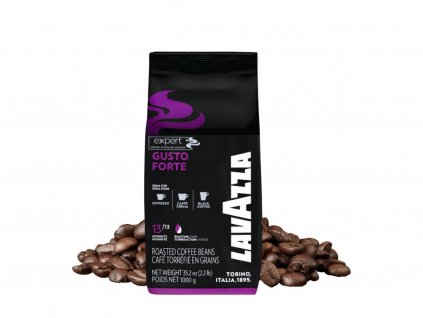 lavazza gusto forte zrnkova kava 1kg