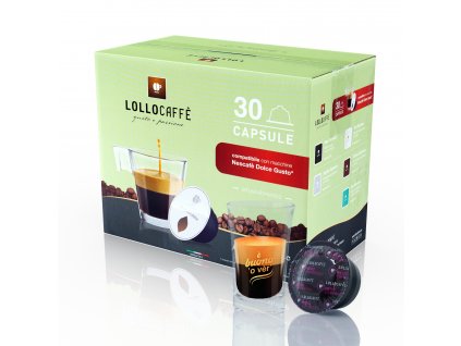 Lollocaffé 30 dolce gusto Nero kapsle nejkafe-cz