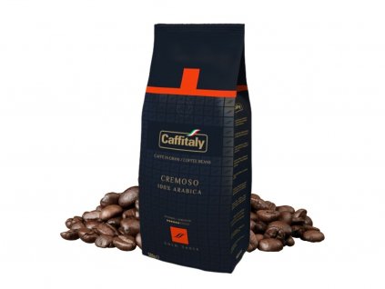 zrnkova kava caffitaly ecaffe cremoso 500g 100 arabica nejkafe cz