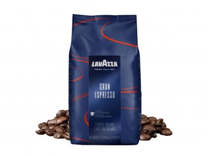 zrnkova kava lavazza gran espresso 1kg nejkafe cz