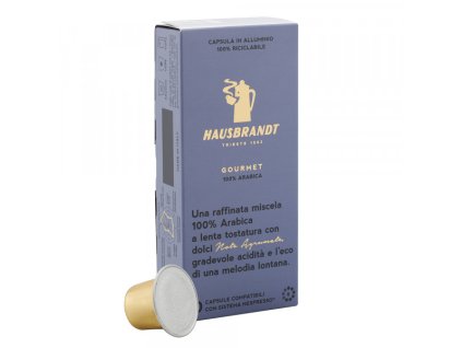 hausbbrandt nespresso kapsle gourmet nejkafe cz
