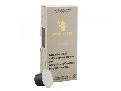 hausbbrandt nespresso kapsle intenso nejkafe cz
