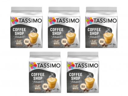 tassimo flat white 2x8 kusu karton 5 baleni