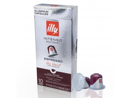 illy intenso espresso nespresso nejkafe kapsle