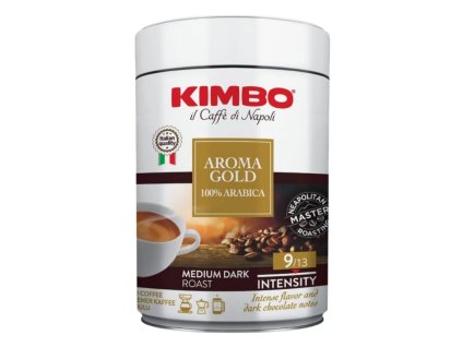 kimbo gold mletá 250 gr nejkafe cz