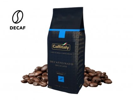 zrnkova kava caffitaly ecaffe decaffeinato delicato 500 g
