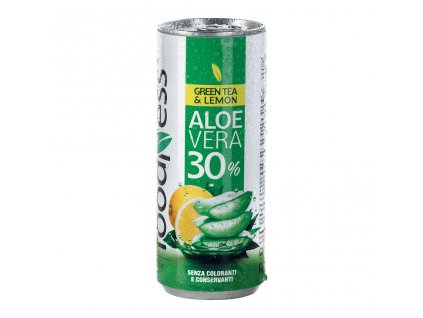 aloe vera green tea lemon