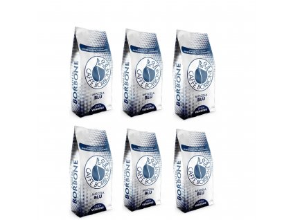 Caffe Borbone Blu Supervending zrnková káva 6x1kg