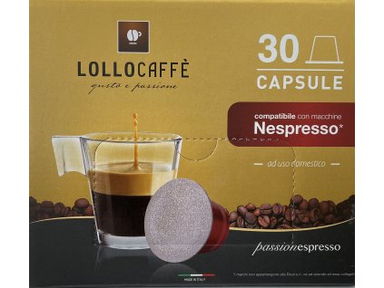 Kávové kapsle Lollo caffé ORO Espresso do NESPRESSO® 30 kusů