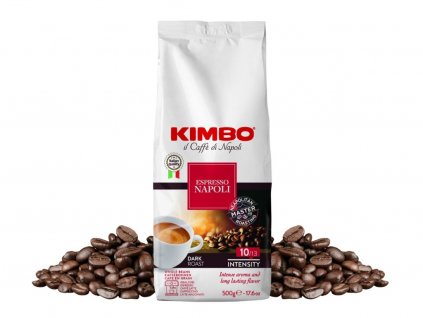 zrnkova kava kimbo espresso napoletano 500g nejkafe cz
