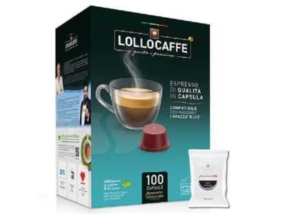 kapsle lollo caffe do lavazza blu nero 100ks