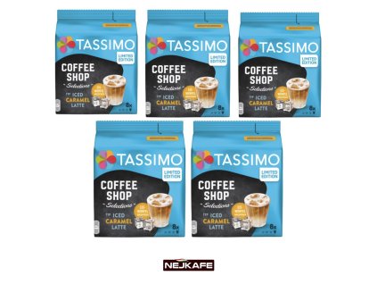 Tassimo Iced Caramel Latte 2x8 kusů karton 5 balení
