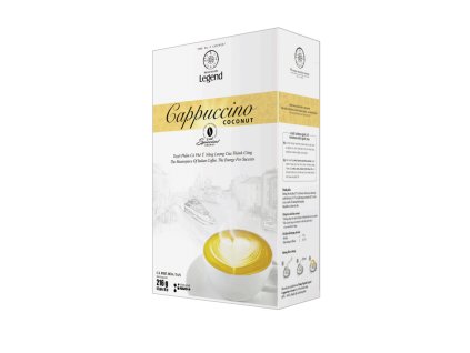 Instantní vietnamská káva Trung Nguyen Legend Capuccino Coconut 216g Nejkafe.cz