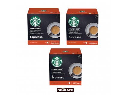 Starbucks Dolce Gusto Colombia Espresso 3x12ks 198g Nejkafe cz