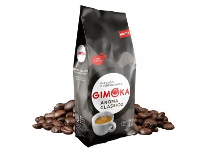 gimoka aroma classico 1kg zrnkova kava nejkafe cz