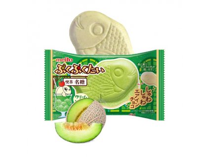Meito Puku Puku Tai Melon Cream Soda Wafer nejkafe cz