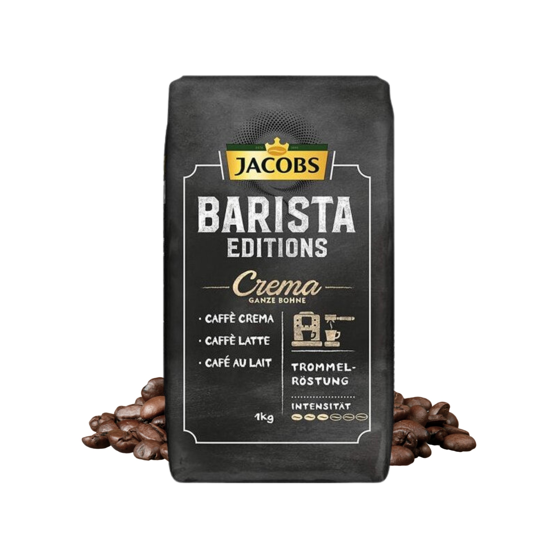 Jacobs Barista Crema 1 kg ⇒ 399 Kč - ️ Jacobs Douwe Egberts zrnková ...
