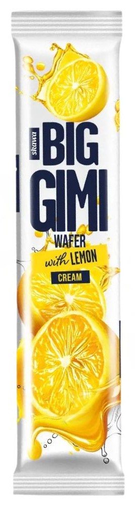 SKAWA Big Gimi Lemon oplatky 34g