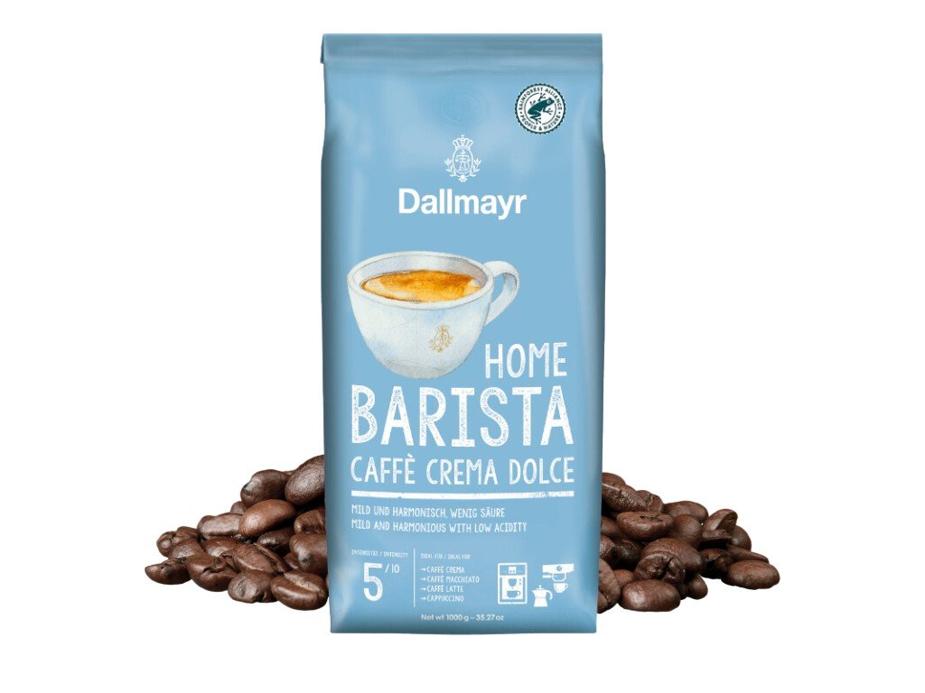 Dallmayr Home Barista Caffé Crema Dolce kawa ziarnista 1 kg - Nejkawa