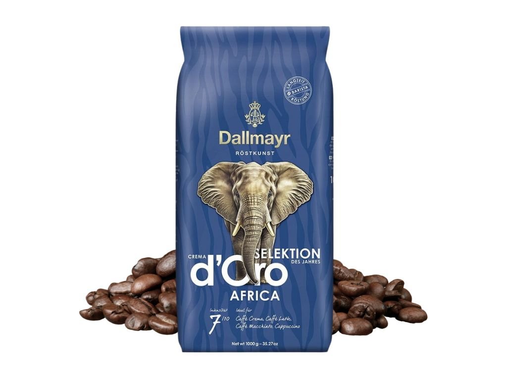 Dallmayr AFRICA crema d'ORO wybór roku 2024 kawa ziarnista 1
