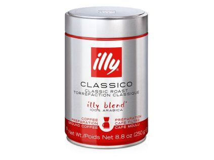 Illy Filter Classico 250g Arabica Mletá káva