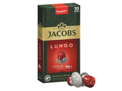 jacobs espresso lungo 6 do nespresso 10 kusu kapsli