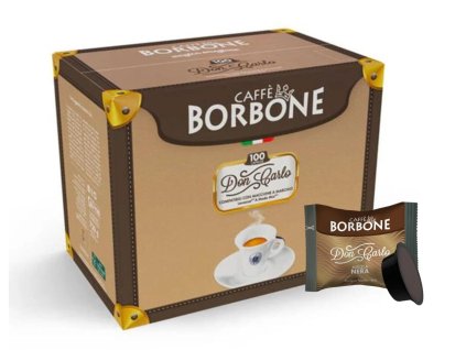 kapsle caffe borbone nera do lavazza a modo mio 100 ks