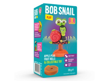 Šnek BOB jablko-hruška s hračkou 20 g