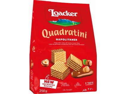 Loacker Quadratini 250g Napolitaner nejkafe cz
