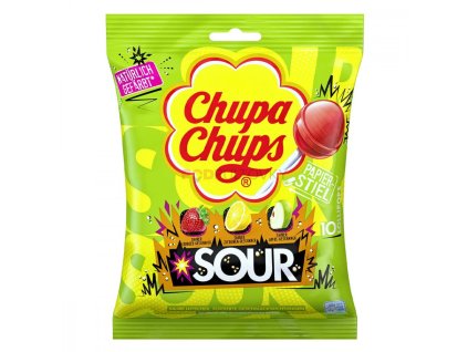 Nejkafe Mocafino Chupa chups lizatka sour assorted flavors 120g