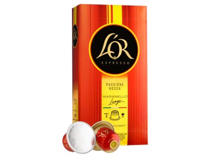 l or passione rossa maranello lungo prazena mleta kava v kapslich 10 ks 52g