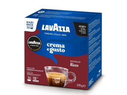 lavazza Crema E Gusto Ricco 36 pads 270g-nejkafe-cz